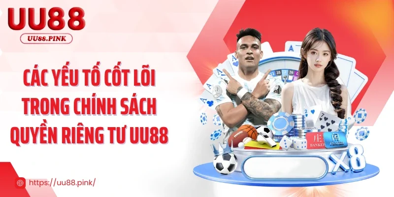 Các yếu tố cốt lõi trong chính sách quyền riêng tư UU88